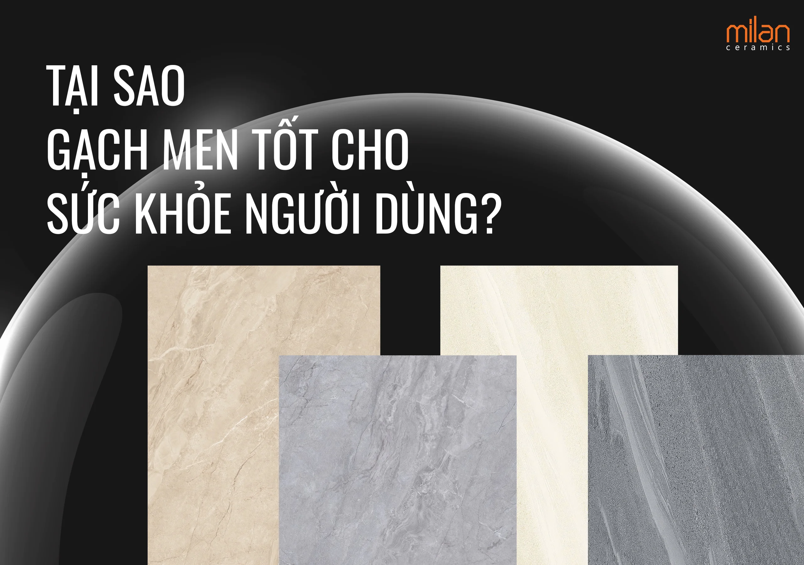 gạch men, gạch men tốt cho sức khỏe